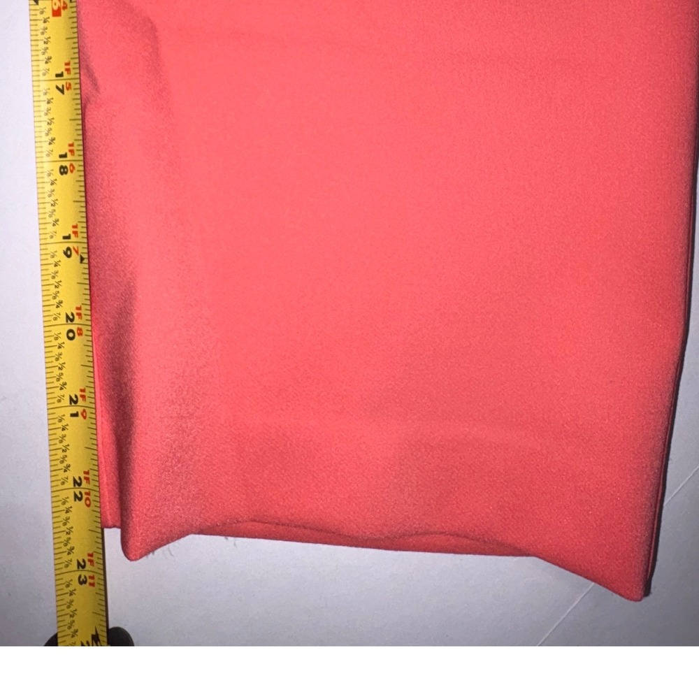 Rachel Zoe Coral Cropped Pants Tailored Stretch Women's Size 14 - Picture 8 of 10